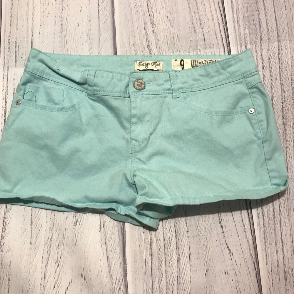 Indigo Rein Turquoise Shorts